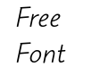 BlueprintMT Italic