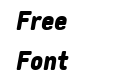 Delm Extra Bold Italic