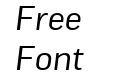 FF Good Pro Wide Italic