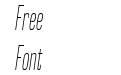 Ganges Ultra Light Italic