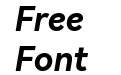 HarmonyOS Sans Bold Italic