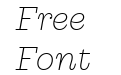 Lagom Ultralight Italic