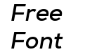 Nexa Bold Italic Italic