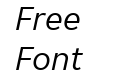 SFMOMA Text Regular Italic