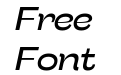 Stinger Wide Italic
