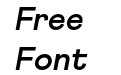 Athletics Bold Italic