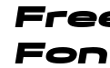 FSP DEMO Taruno Wide Black Italic