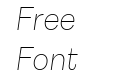 FSP DEMO Astrid GroteskX Lt Italic
