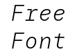 FSP DEMO Resist Mono Light Italic
