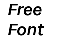 Milligram Text Trial Medium Italic