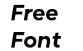 Okta Bold Italic