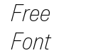 Onsite Condensed TRIAL Extralight Italic