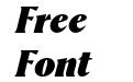 Rector Black Italic