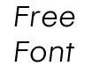 Regina Trial Short Trial Italic