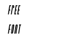 Bismark Bold Italic
