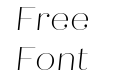 Quiche Fine Thin Italic