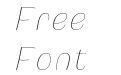Hadsai W05 Thin Italic