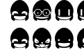 Ghost Punk Smileys