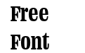 Ohno Fatface 12 Pt Condensed