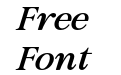Results Letter Medium Italic