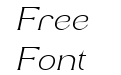 Triangle Italic