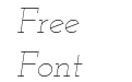 Josefin Slab Thin Italic