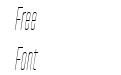 TT Directors Thin Italic