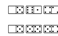 White Dominoes