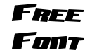 Aftershock Debris Condensed Italic