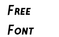 Polymer Bold Caps Italic