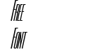 SlimbachEF Bold Italic