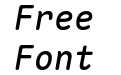 Maple Mono Normal NF CN Medium Italic