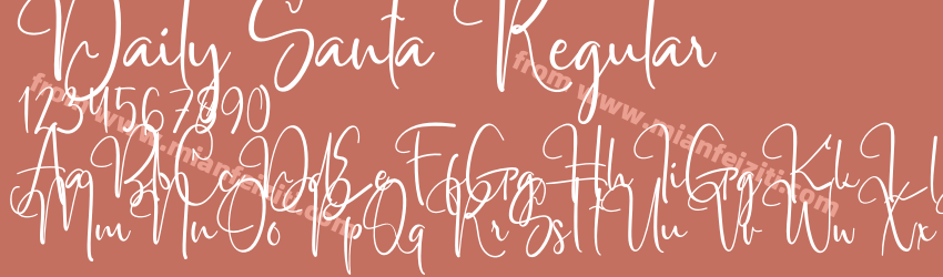 Daily Santa Regular预览图1
