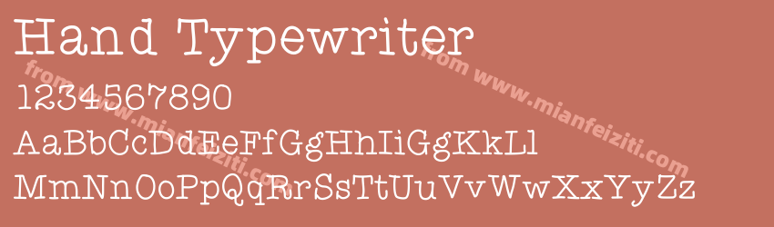 Hand Typewriter预览图1