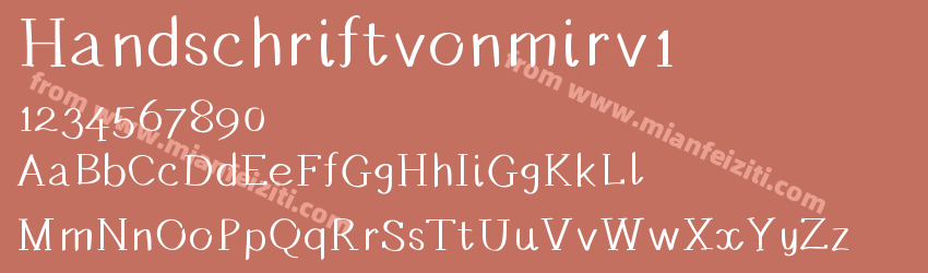 Handschriftvonmirv1预览图1