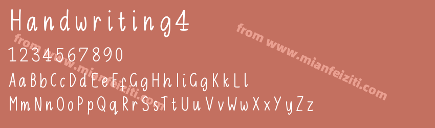 Handwriting4预览图1