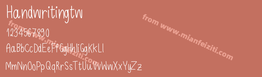 Handwritingtw预览图1