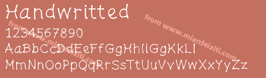 Handwritted预览图1