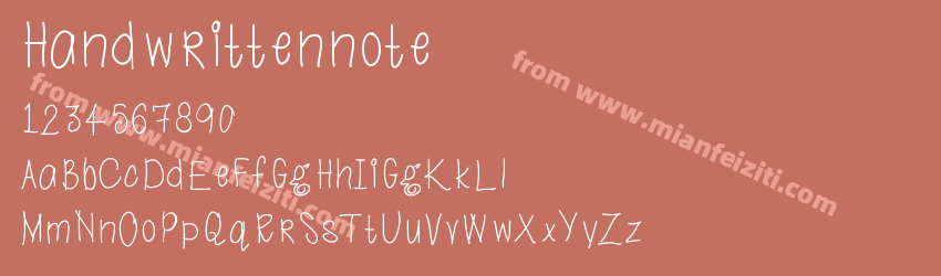Handwrittennote预览图1