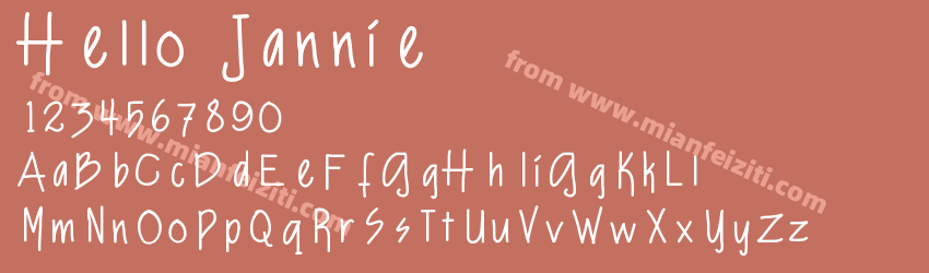 Hello Jannie预览图1 Hello Jannie预览图1