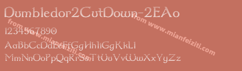 Dumbledor2 Cut Down 2E Ao预览图1