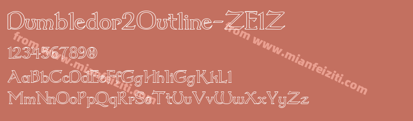 Dumbledor2 Outline ZE1Z预览图1