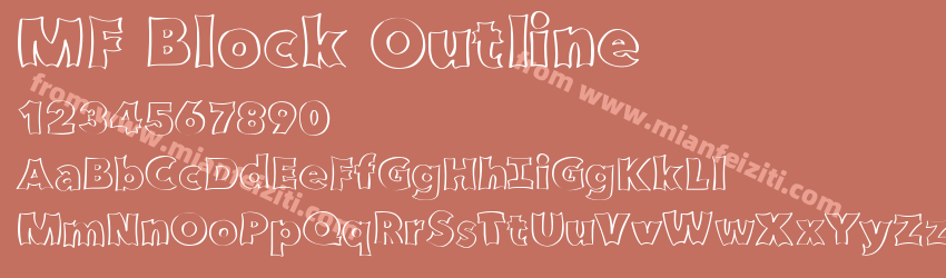 MF Block Outline预览图1