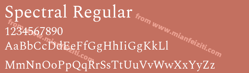 Spectral Regular预览图1