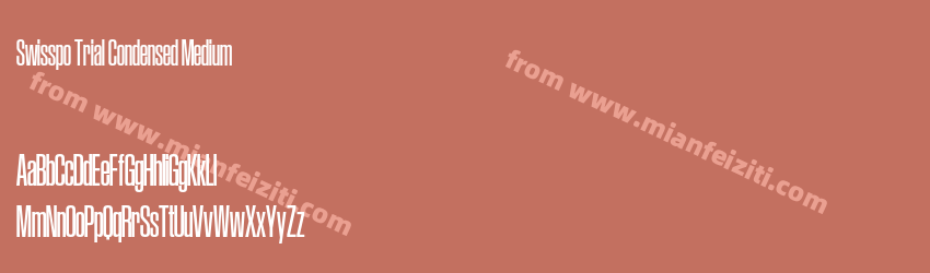 Swisspo Trial Condensed Medium预览图1