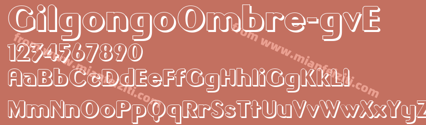 Gilgongo Ombre gvE预览图1