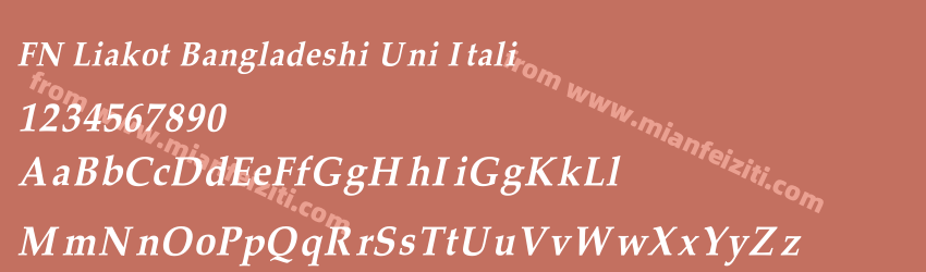 FN Liakot Bangladeshi Uni Itali预览图1