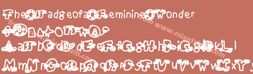The Badgeofa Feminine Wonder预览图1
