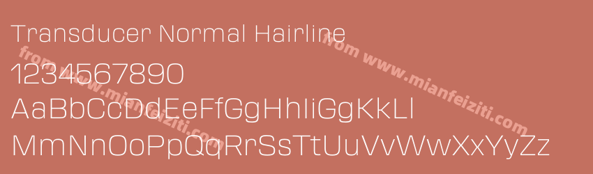 Transducer Normal Hairline预览图1
