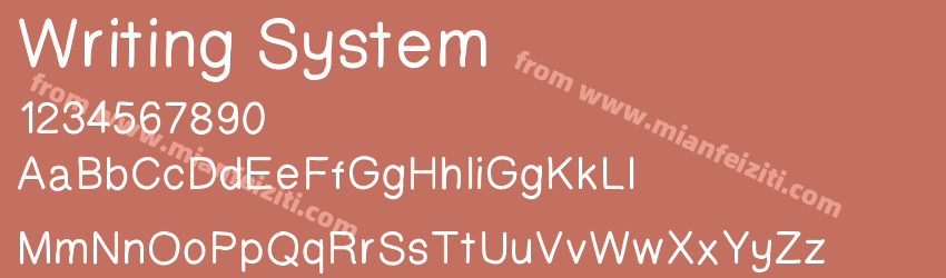 Writing System预览图1